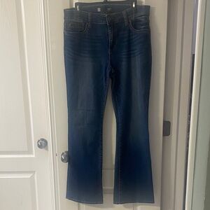 Kut from the Kloth Dark Wash Wide Leg Jeans